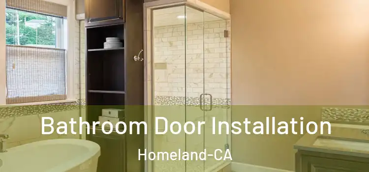  Bathroom Door Installation Homeland-CA
