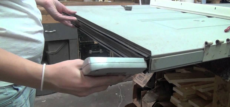 damaged steel door repair Homeland